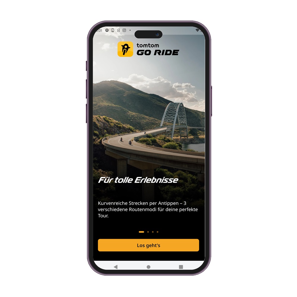 TomTom Go Ride App